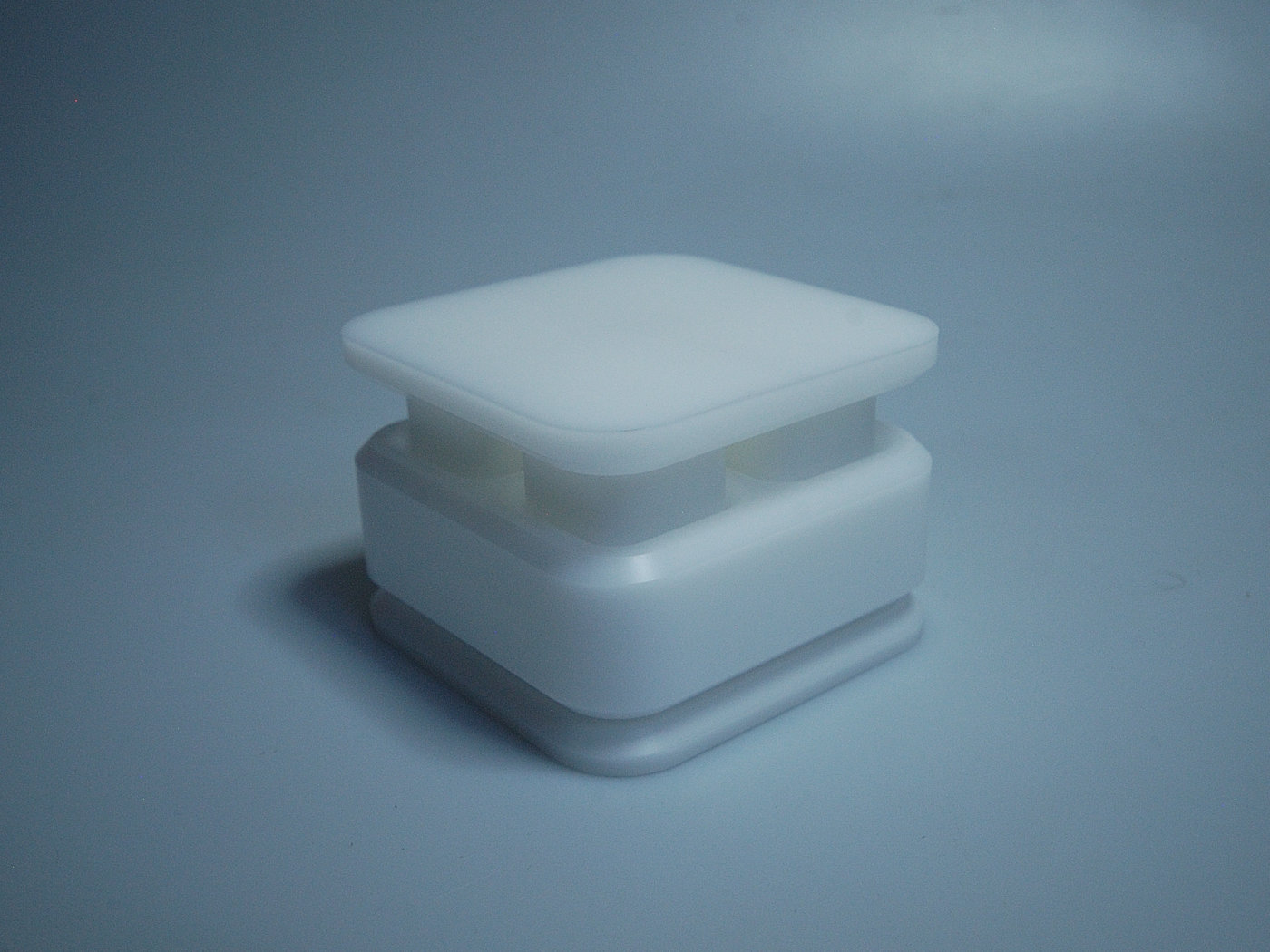 An Ekmold mould with multiple forming cavities.